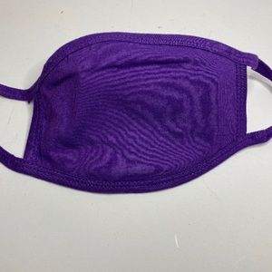 3 layer purple mask